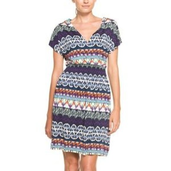 Tory Burch Dresses & Skirts - Tory Burch Arjeta Ikat Print Silk Jersey Dress